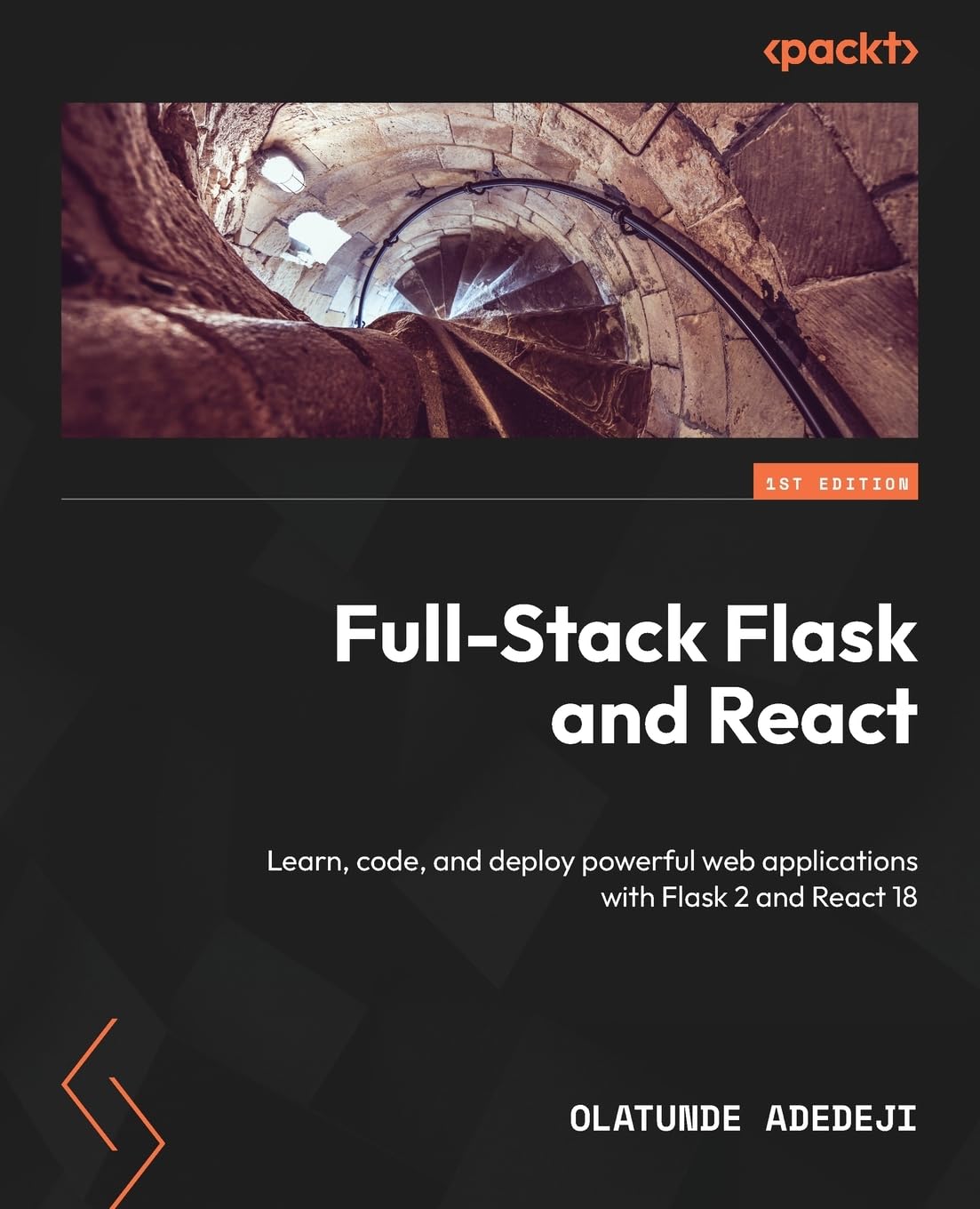 Book cover for "Full-Stack Flask and React" by Olatunde Adedeji